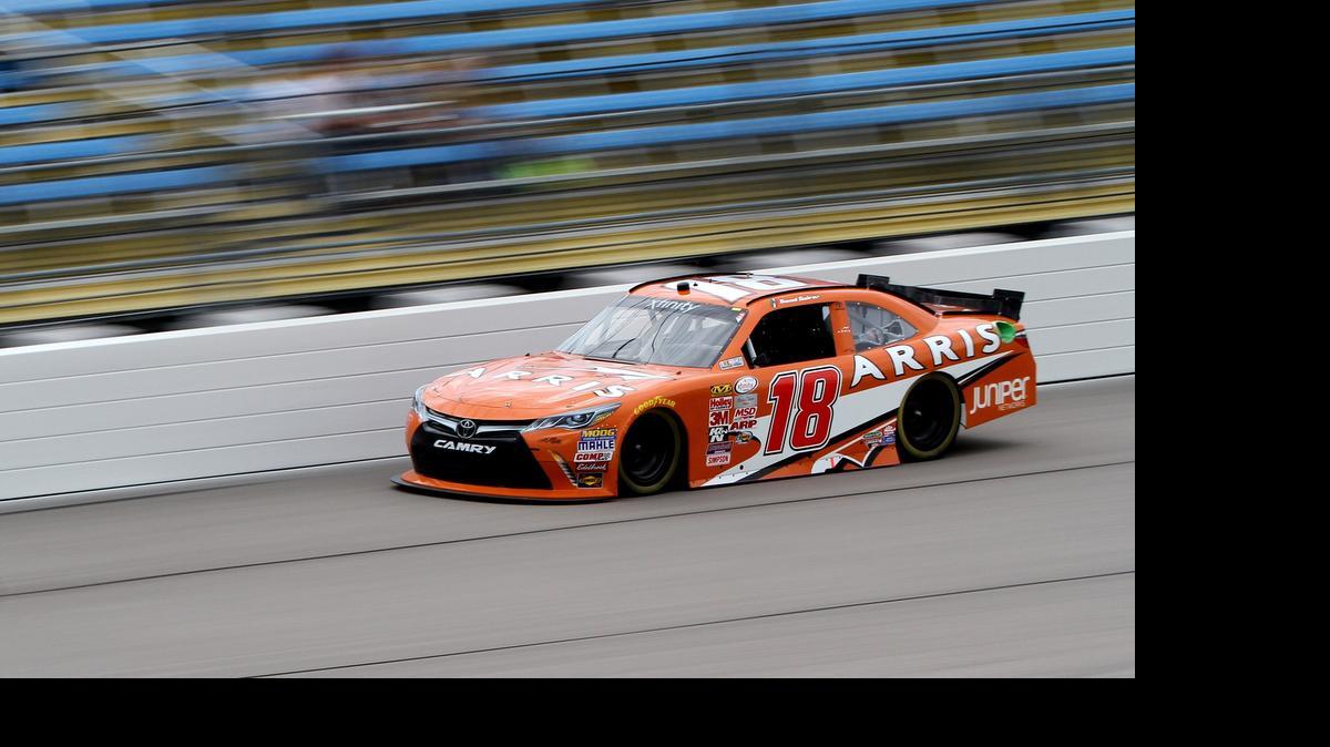 
Daniel Suarez of Mexico finished fourth last week in Kentucky for his second top-five finish in the Xfinity Series this season.
