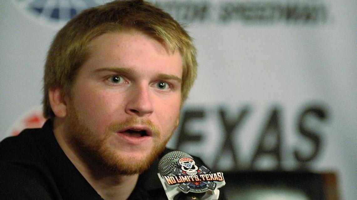Chris Buescher got his start racing bandolaro cars at Texas Motor Speedway. The 2015 NASCAR Xfinity Series champion was in town Wednesday during the TMS media day at Gilley’s in Dallas.
