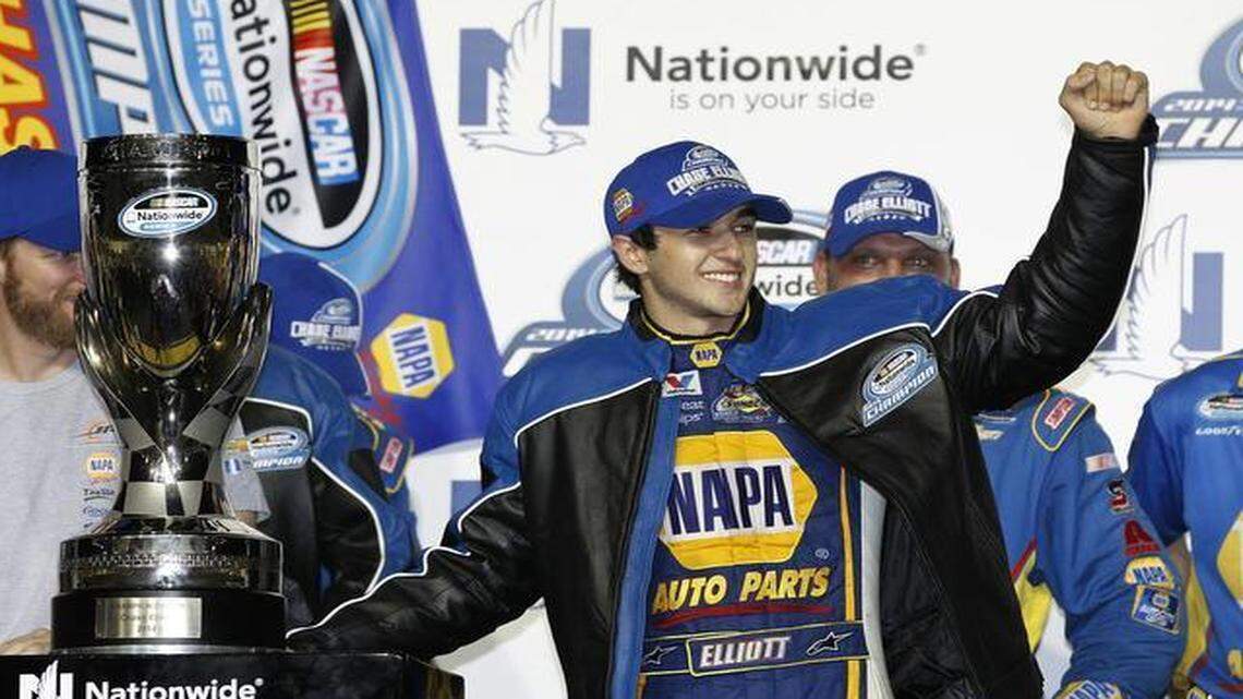 
Chase Elliott is the reigning Xfinity Series champion and 2016 successor to Jeff Gordon.


