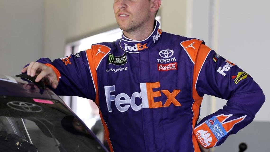Denny Hamlin looking to become a rare repeat winner at the Daytona 500.