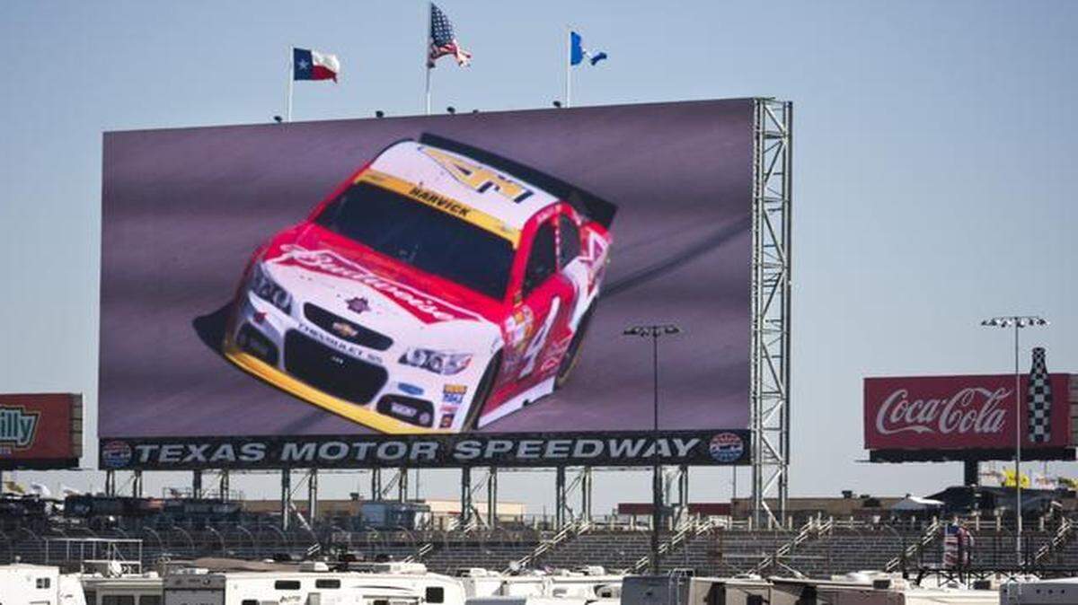 
Texas Motor Speedway will open its infield for the Daytona 500 so fans can watch the race on its giant video board.
