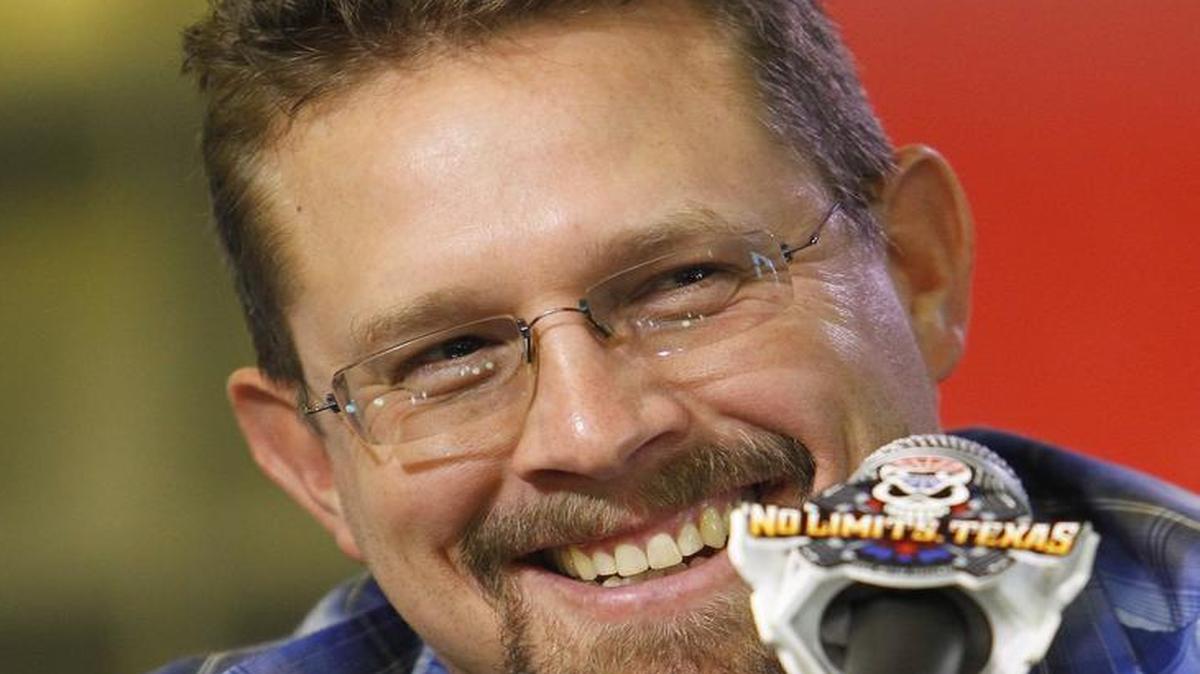 Security contractors Mark Geist, above, and John Tiegen were advisers on the film “13 Hours,” and served as grand marshals.