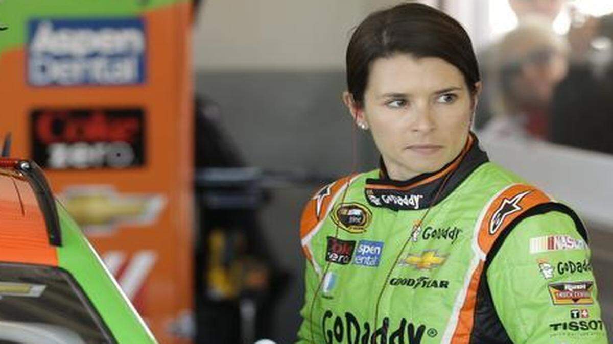 
Danica Patrick, the only female driver in Cup racing, had a top-10 finish at Martinsville, a notoriously ornery track. 




