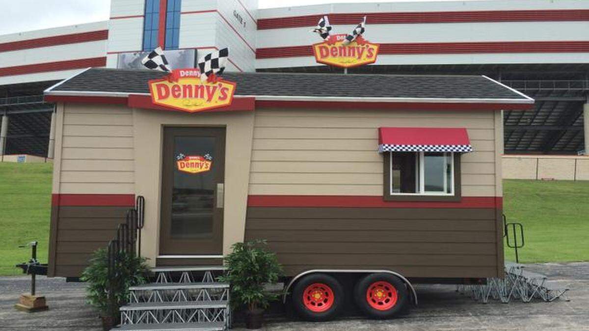 
Denny’s Denny’s is a mobile version of the iconic American restaurant that is on hand for Texas Motor Speedway’s race weekend.
