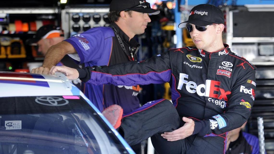 Despite winning five races at Martinsville, Denny Hamlin admits he has hurt himself at that the Virginia track with pit road penalties in recent races.