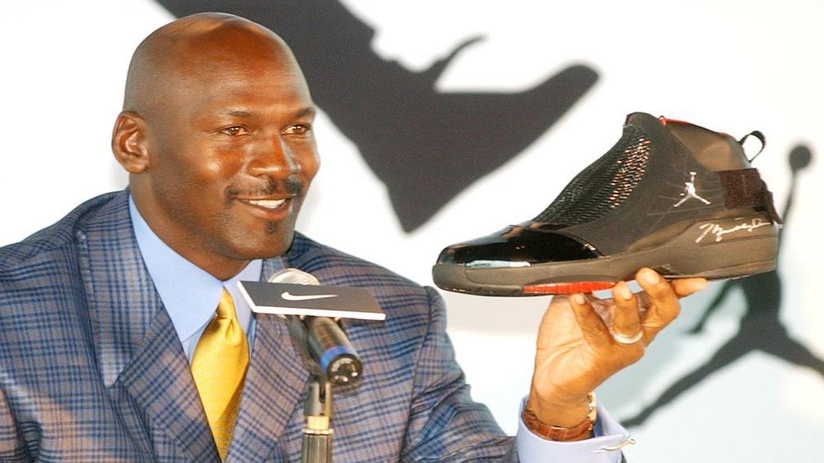 Basketball legend Michael Jordan has a line of shoes that have become a fabric of society, not just the NBA.