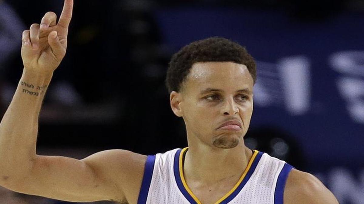 Golden State Warriors guard Stephen Curry is the reigning NBA Most Valuable Player.