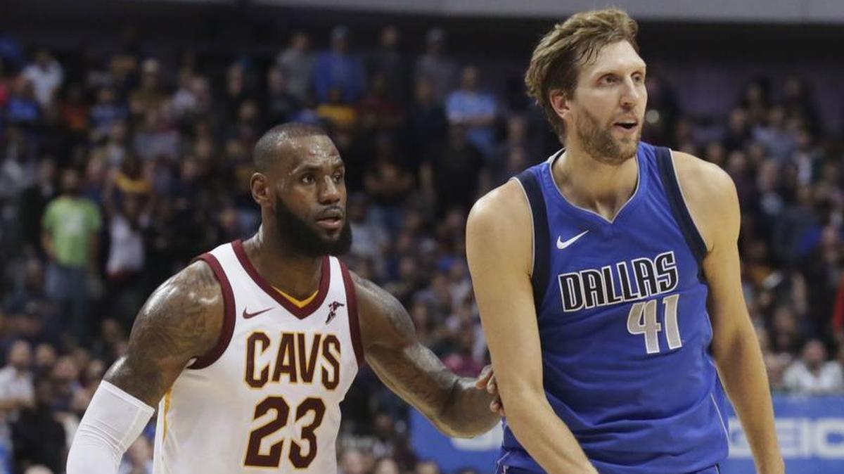Dirk Nowitzki and the Mavericks didn’t have enough Saturday night against LeBron James and the Cavaliers.