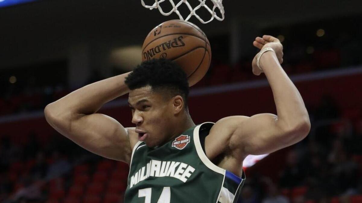 Milwaukee Bucks forward Giannis Antetokounmpo is an early season contender for NBA MVP.