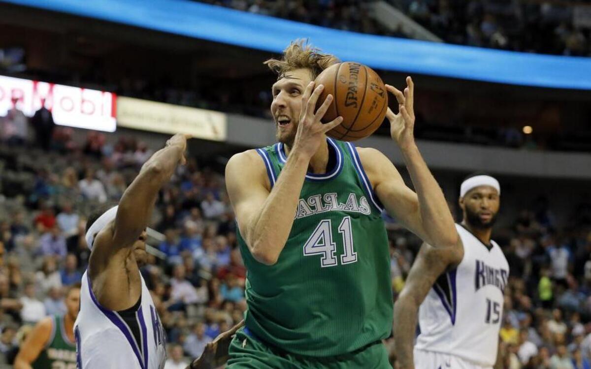 Dirk Nowitzki needs 13 points to join John Havlicek as the only player in NBA history to score 1,000 points in 16 seasons.