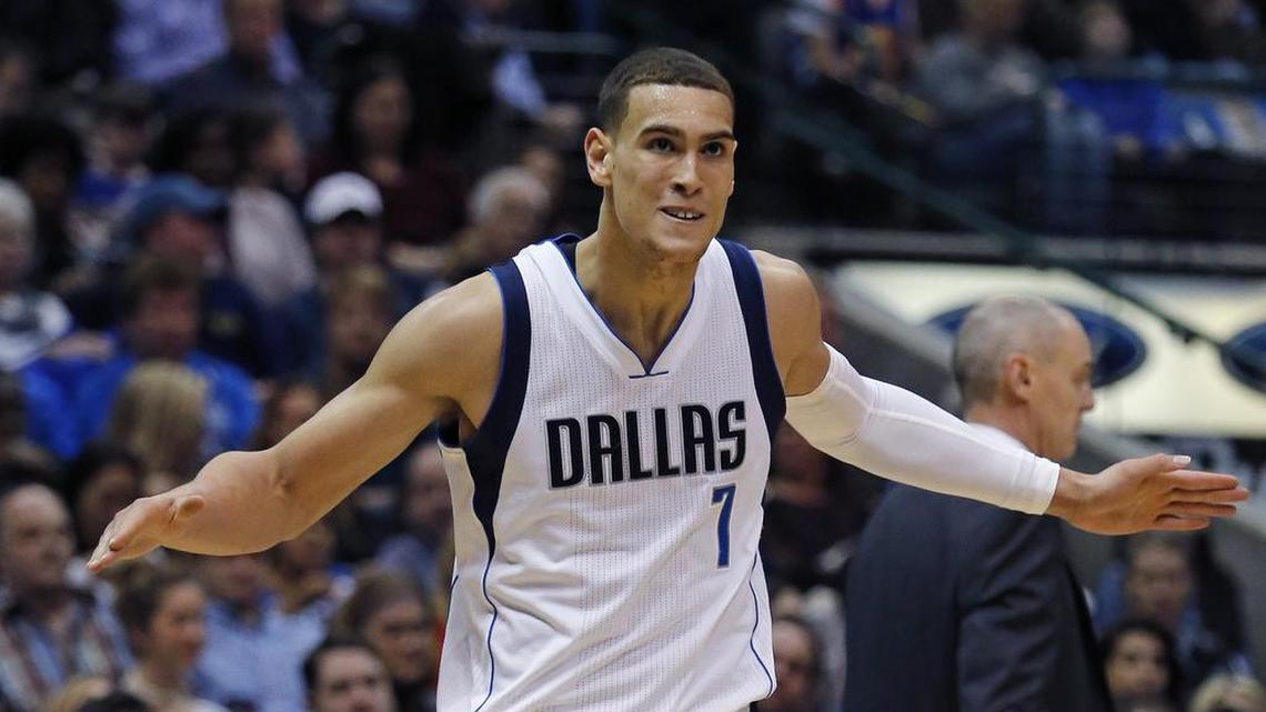 Dwight Powell has scored in double figures 14 times this season.