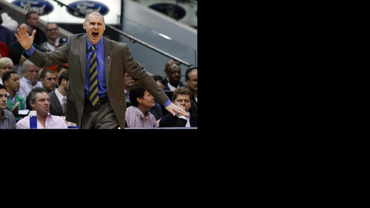 
Dallas Mavericks head coach Rick Carlisle and guard Rajon Rondo have a fluid relationship again.
