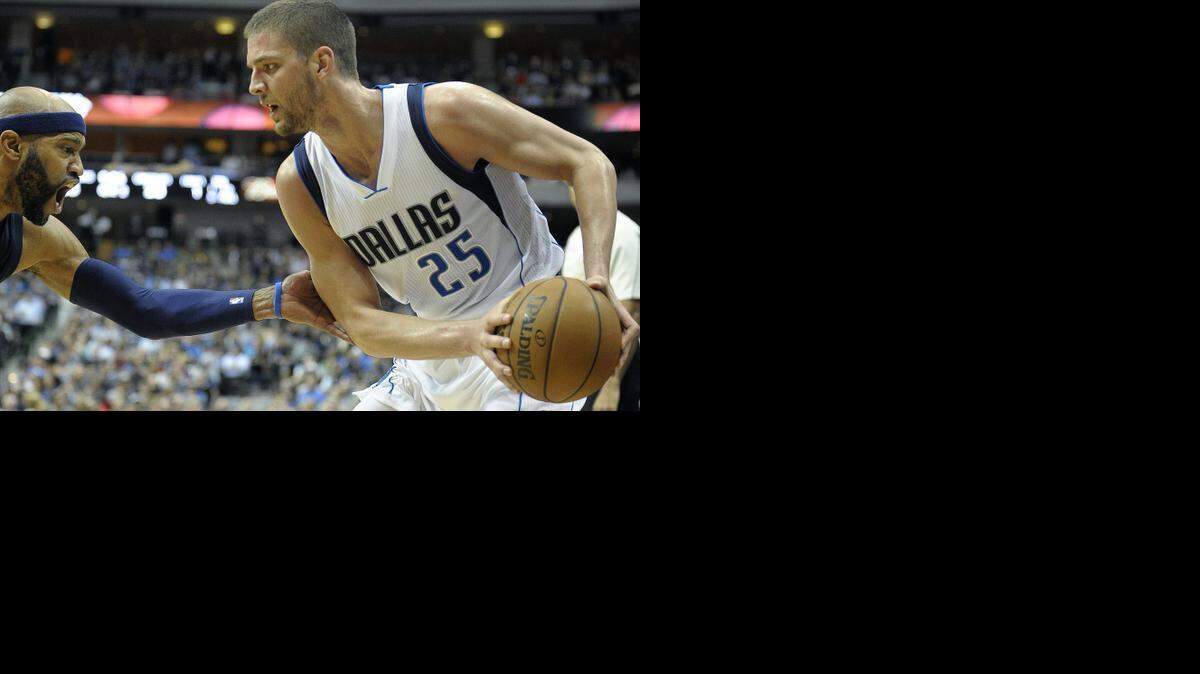 
Chandler Parsons averages 15.4 points this season but also “gives us a little bit of everything,” Mavericks coach Rick Carlisle said.



