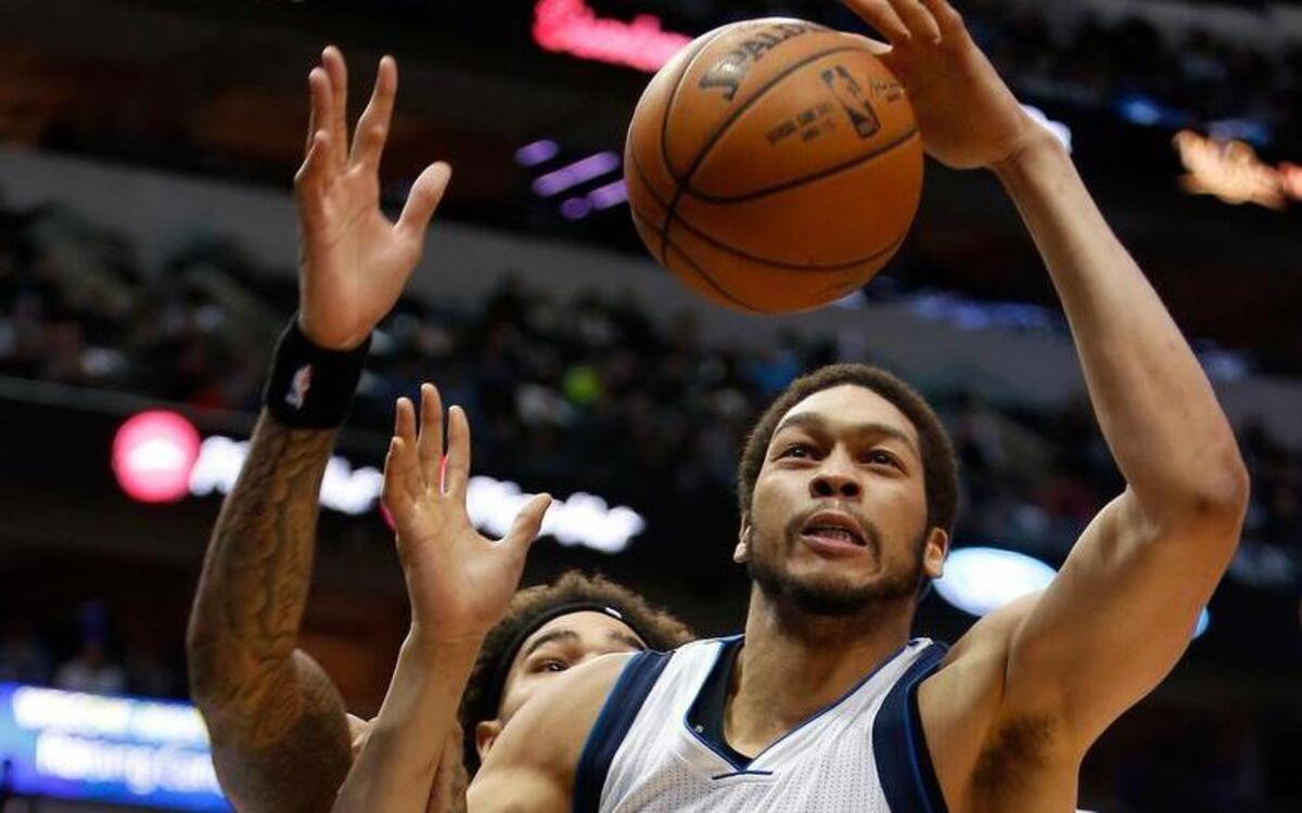 Mavericks rookie center A.J. Hammons, right, found early playing time sparse in the NBA but has been able to hone his game with the Texas Legends of the NBA D-League.