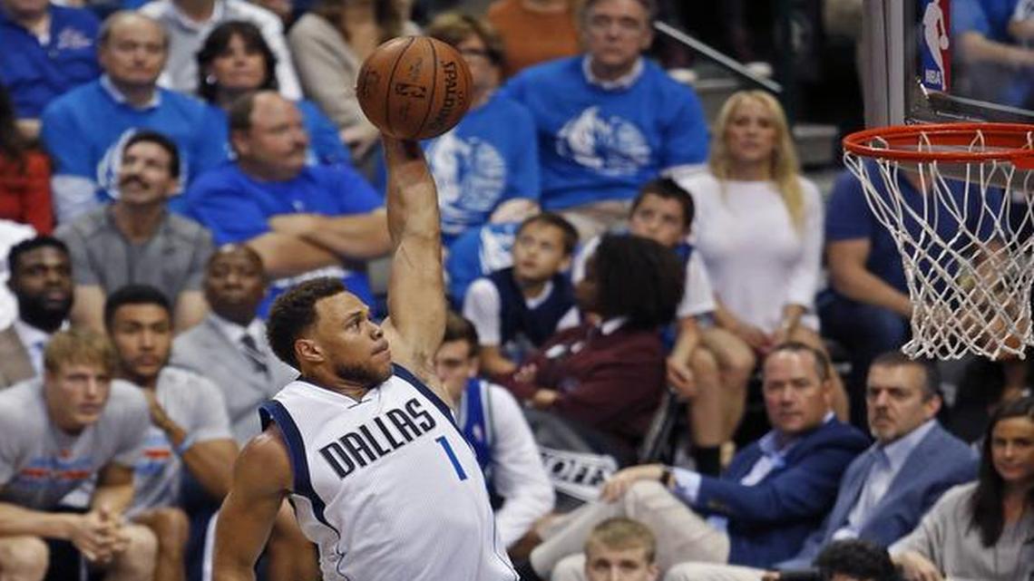 Dallas Mavericks guard Justin Anderson played above the rim for most of last season.