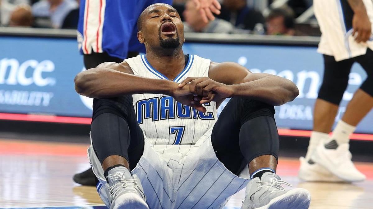 Orlando center Serge Ibaka expresses the feelings of the Magic, who are in a stretch of 15 losses in 19 games. The Magic visit the Dallas Mavericks at 8 p.m. Saturday on FSSW.