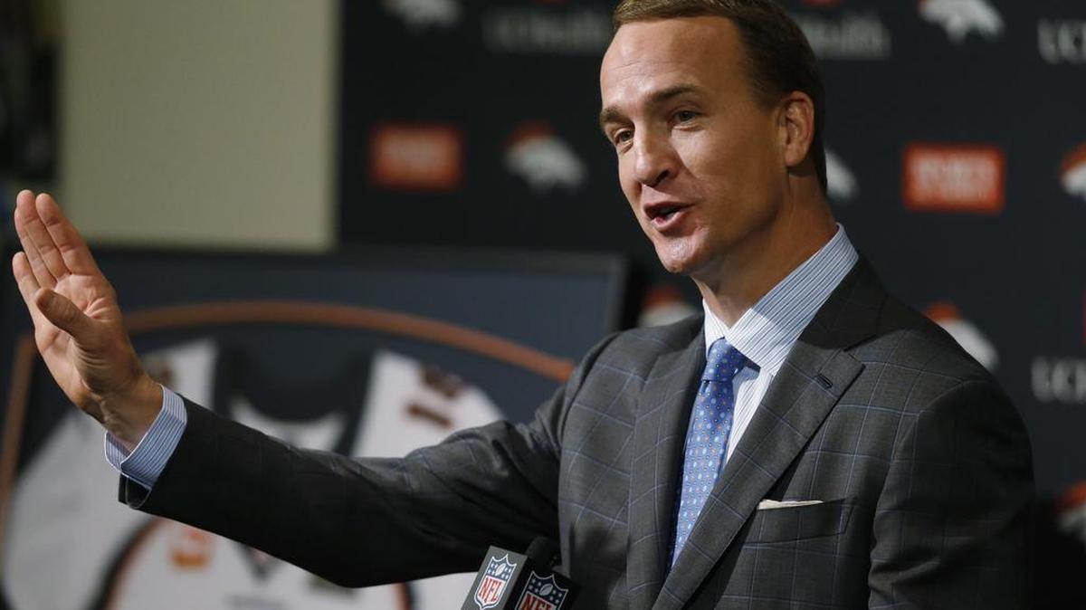 Denver Broncos quarterback Peyton Manning retired on Monday. He won five MVP trophies and two Super Bowl championships.