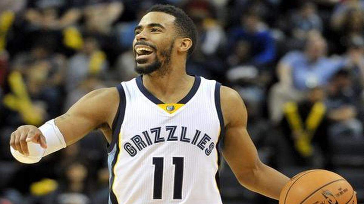 
Grizzlies point guard Mike Conley is having a standout season, averaging 17.7 points and 5.8 assists.


