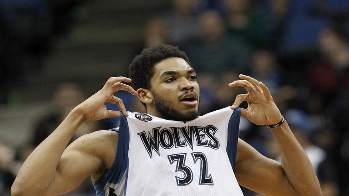 Rookie center Karl-Anthony Towns is one of the few bright spots for the Timberwolves.