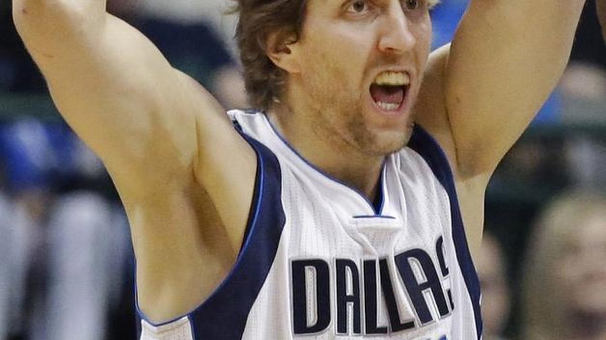 
Mavs forward Dirk Nowitzki tallied six points and grabbed seven rebounds in his first preseason game on Friday against the Hawks.

