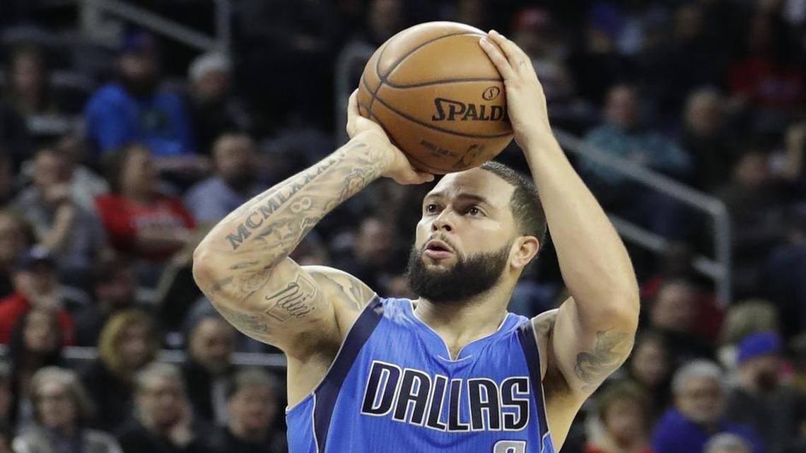 Dallas Mavericks guard Deron Williams averaged 13.1 points this season. The Mavericks waived him on Thursday.