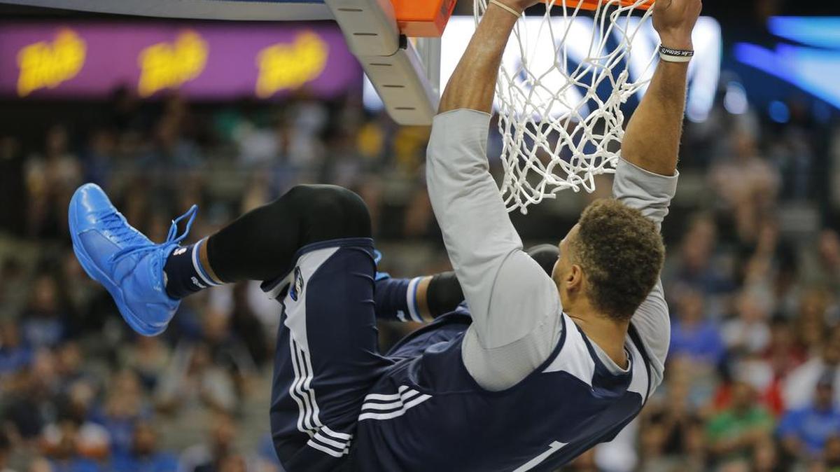 Second-year man Justin Anderson is one of the most athletic players on the Dallas Mavericks’ roster.