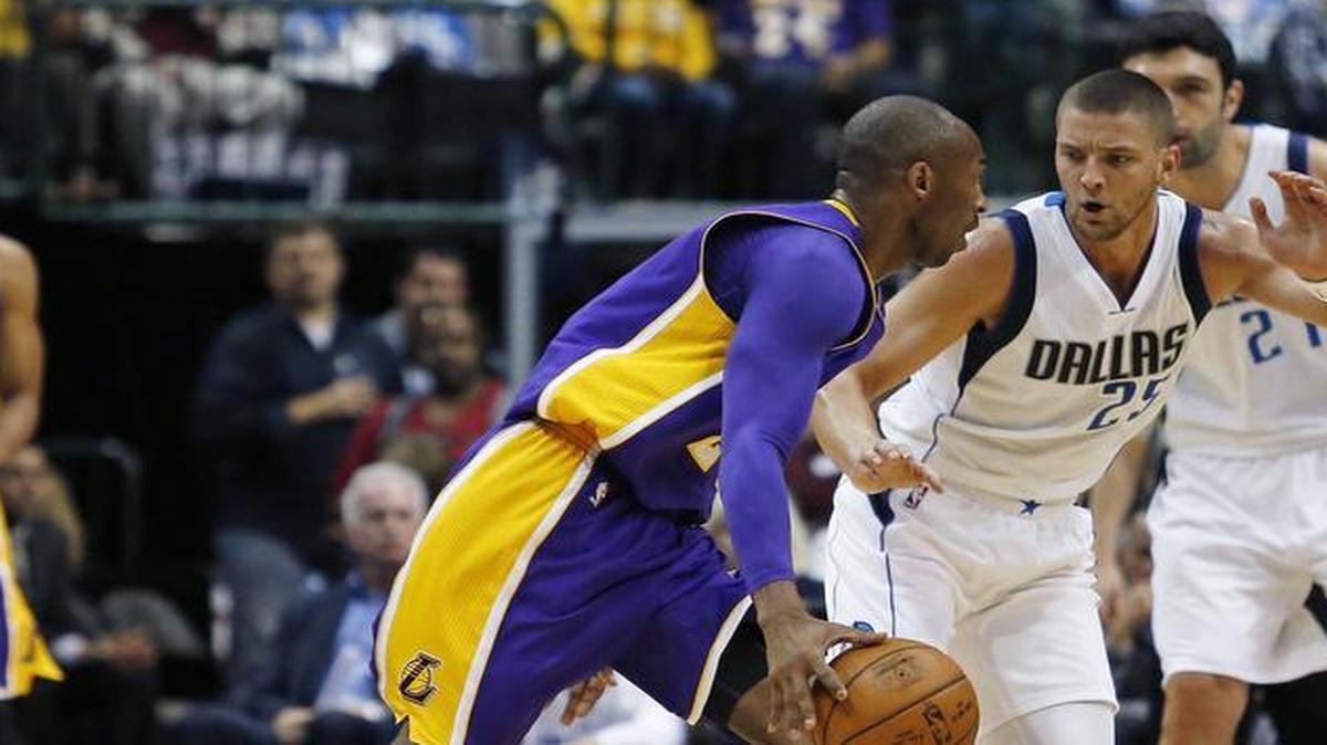 Chandler Parsons will see more of Kobe Bryant and others as his playing time increases.
