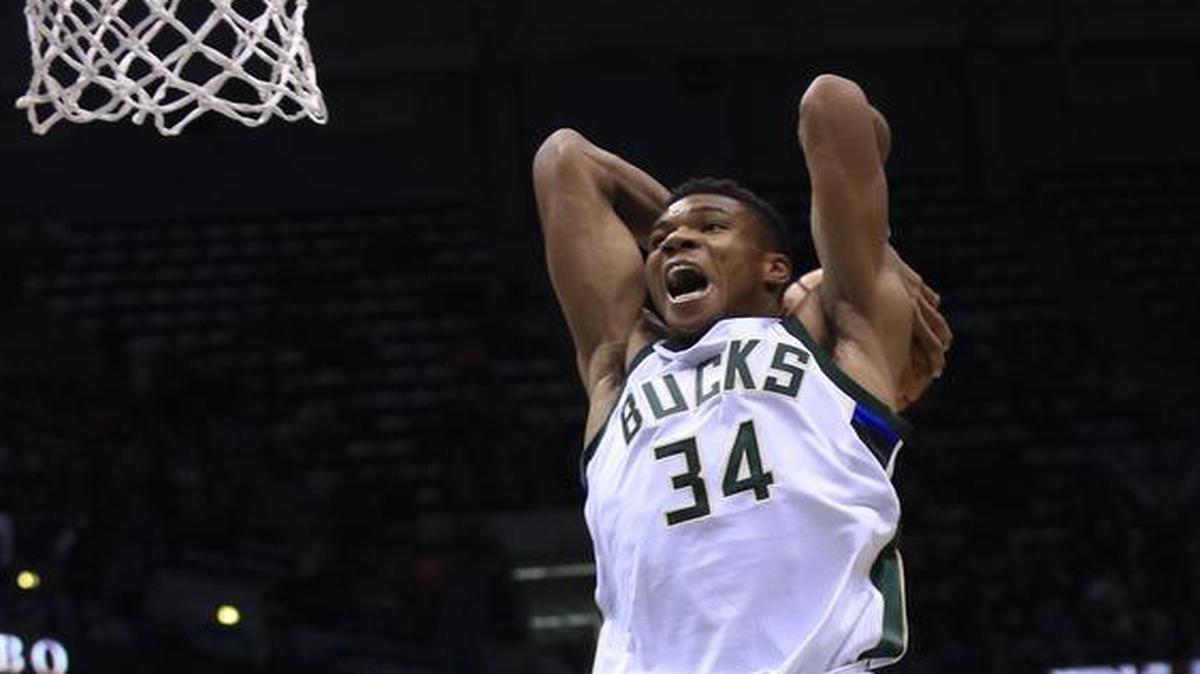 The Mavericks will have to be careful with Bucks leading scorer Giannis Antetokounmpo on Sunday night.