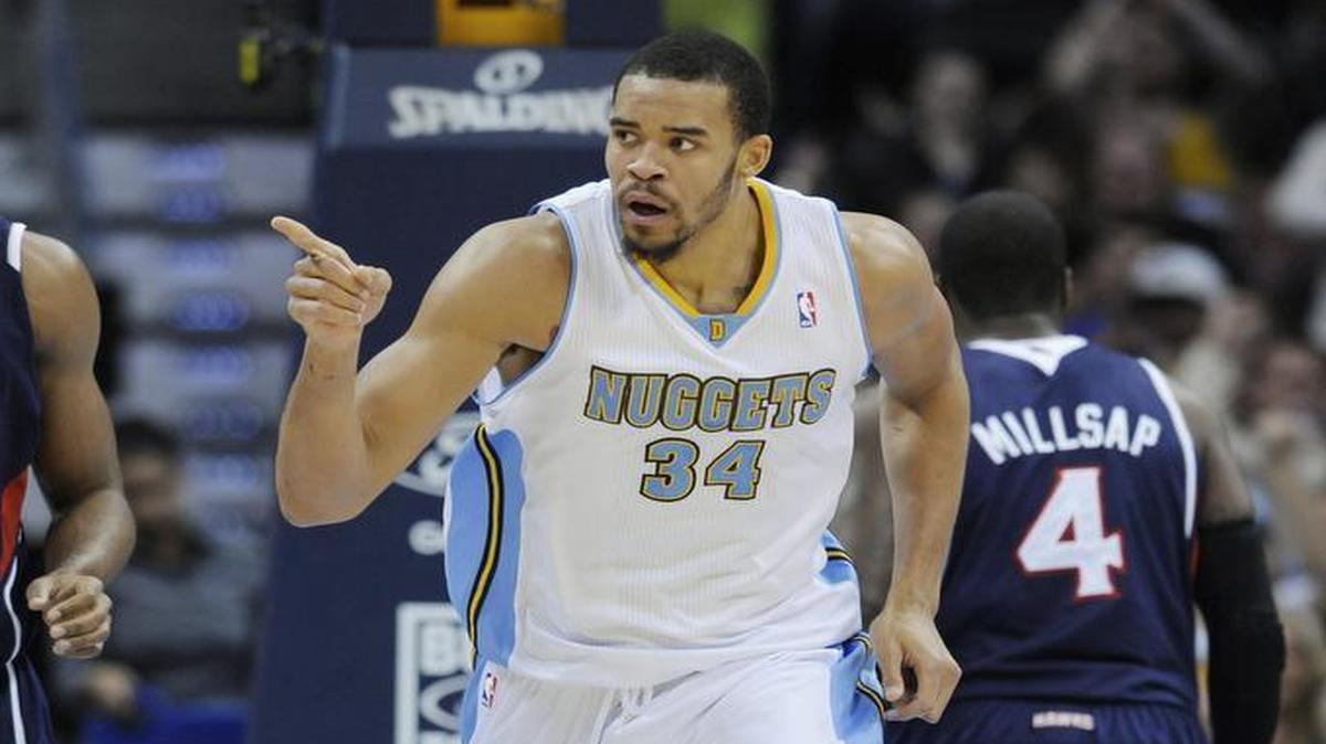JaVale McGee, in action in 2013 with the Denver Nuggets, had eight points and six rebounds in his Dallas Mavericks debut Sunday.