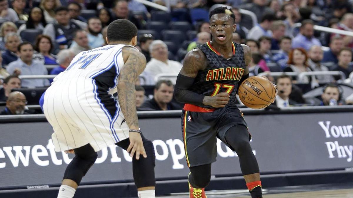 Dennis Schroder and the Atlanta Hawks will be making their lone appearance in Dallas on Saturday at the American Airlines Center.