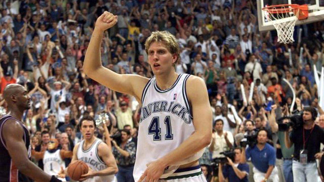 Dallas Mavericks legend Dirk Nowitzki played in 145 playoff games, including against the Utah Jazz in 2001. His playoff scoring average of 25.3 points a game is the 14th highest in NBA history.