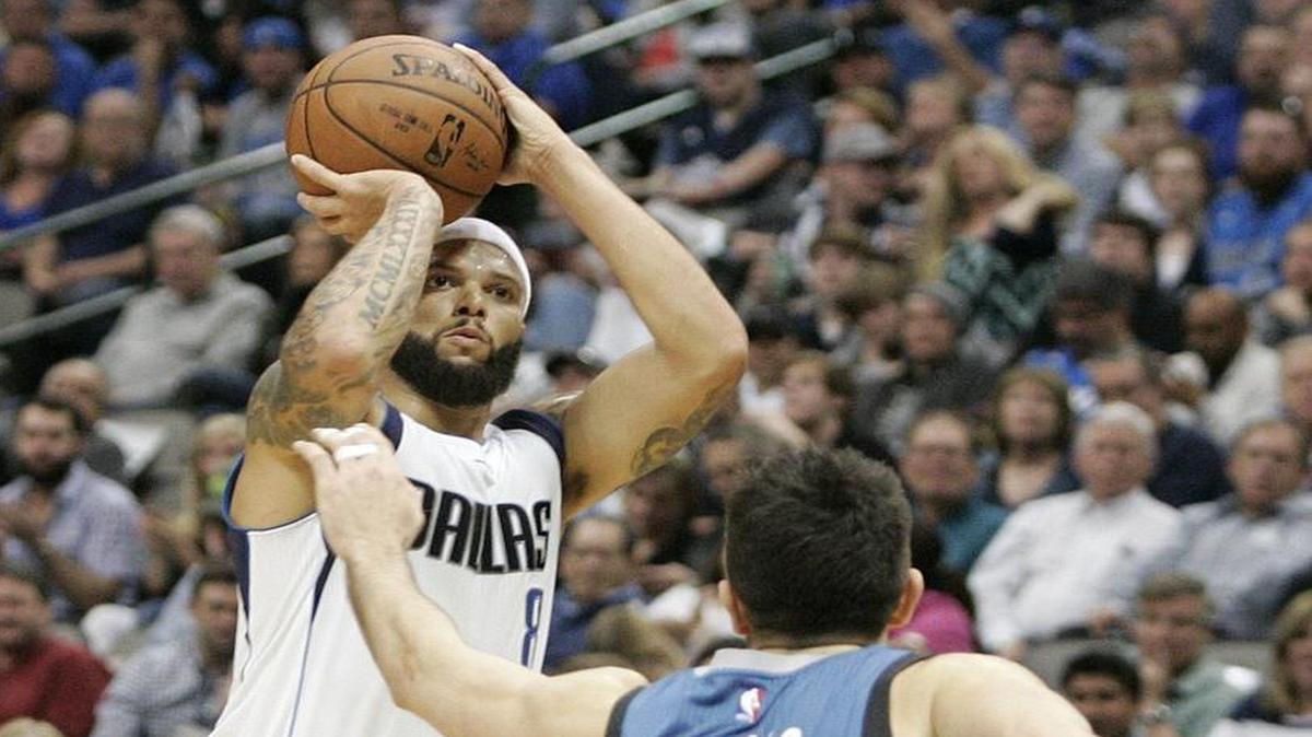Dallas Mavericks point guard Deron Williams has a hamburger named after him at the American Airlines Center.