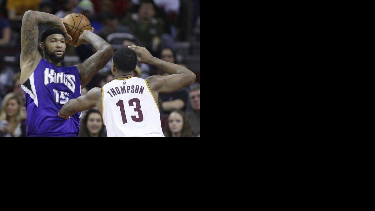 
Kings center DeMarcus Cousins, left, averaging 23.7 points and 12.5 rebounds per game, will represent Sacramento at the All-Star Game on Feb. 15.


