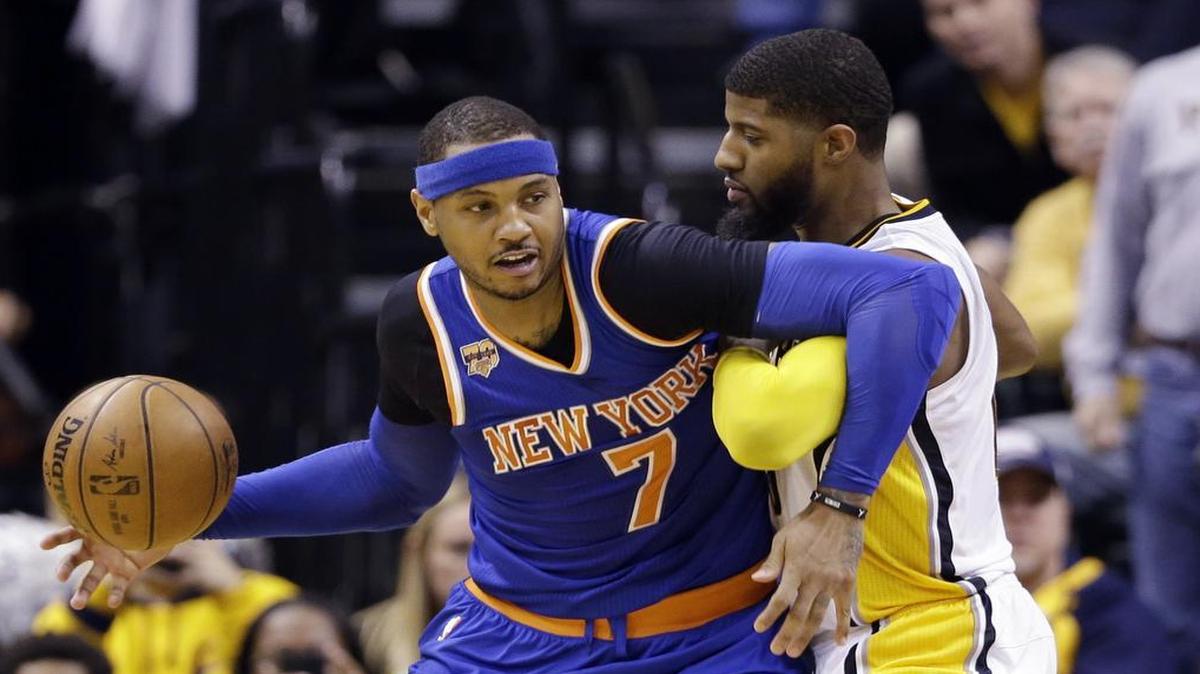 New York Knicks forward Carmelo Anthony is averaging 22.6 points per game.