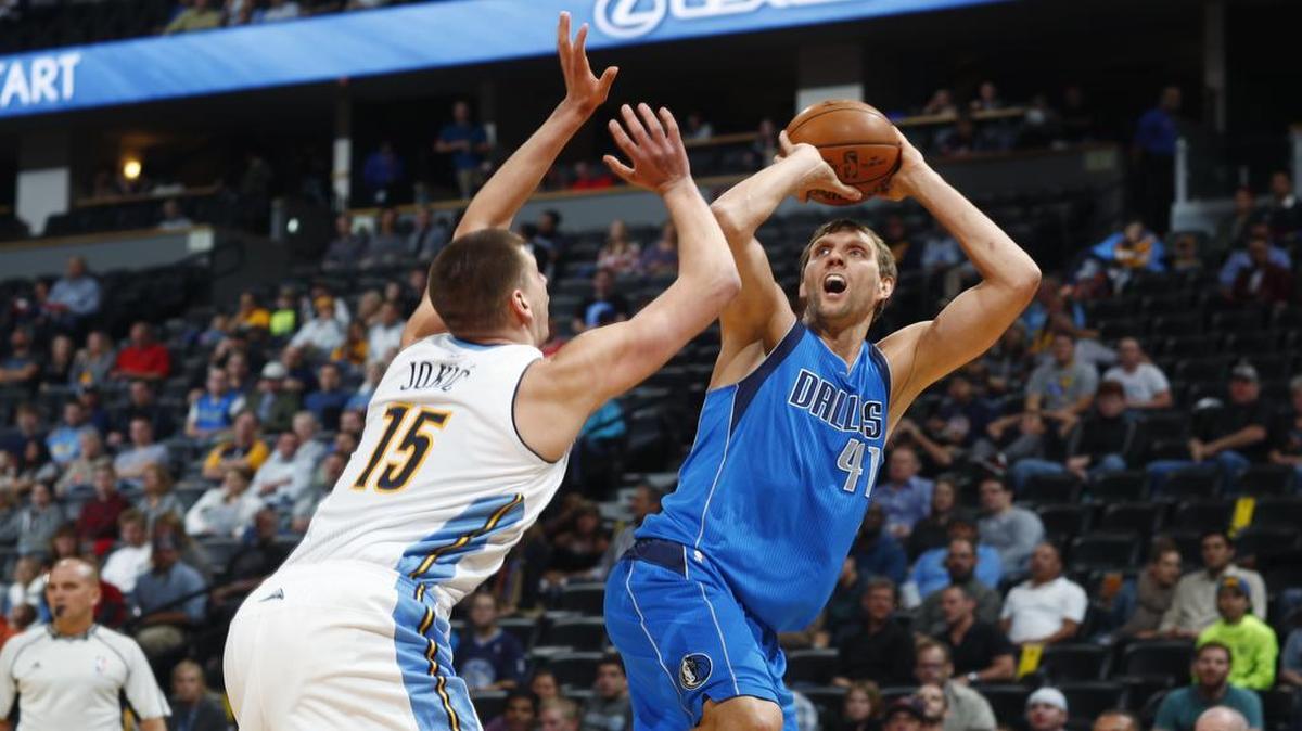 Forward Dirk Nowitzki, right, and the Dallas Mavericks will open their season Wednesday night at Indiana. The Pacers swept the Mavericks last season and have won seven of the past nine meetings.