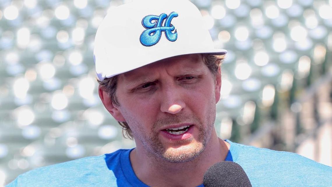 Dallas Mavericks forward Dirk Nowitzki opted out of the final year of his contract this week, but plans to return to the team. His celebrity baseball game, which was sold out last year, will be held June 10 at the Dr. Pepper Ballpark in Frisco.