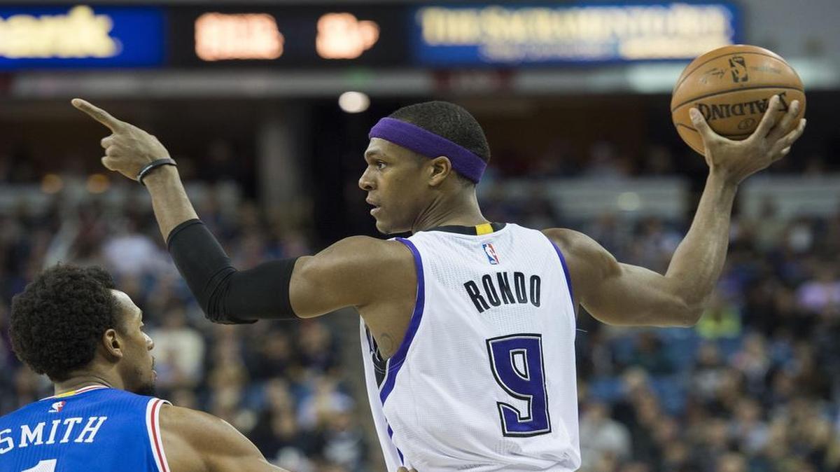Rajon Rondo had a stormy time with the Mavericks last season, but has found success with the Kings.