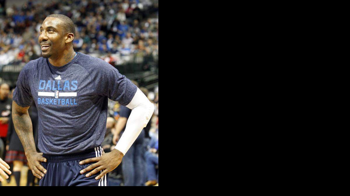 
Mavericks center Amar’e Stoudemire had 14 points and three rebounds in just 11 minutes Sunday night against Charlotte. Coach Rick Carlisle expects Stoudemire’s minutes to increase.


