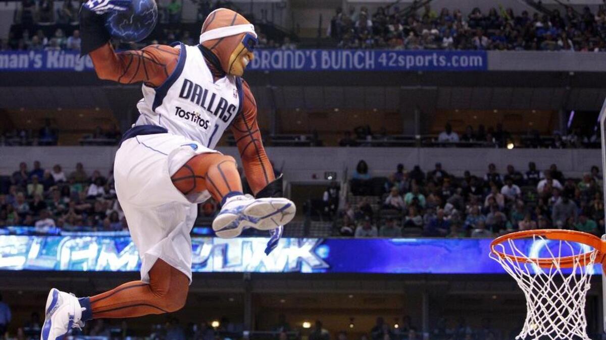 Mavs Man will be in Fort Worth March 18 and April 1.