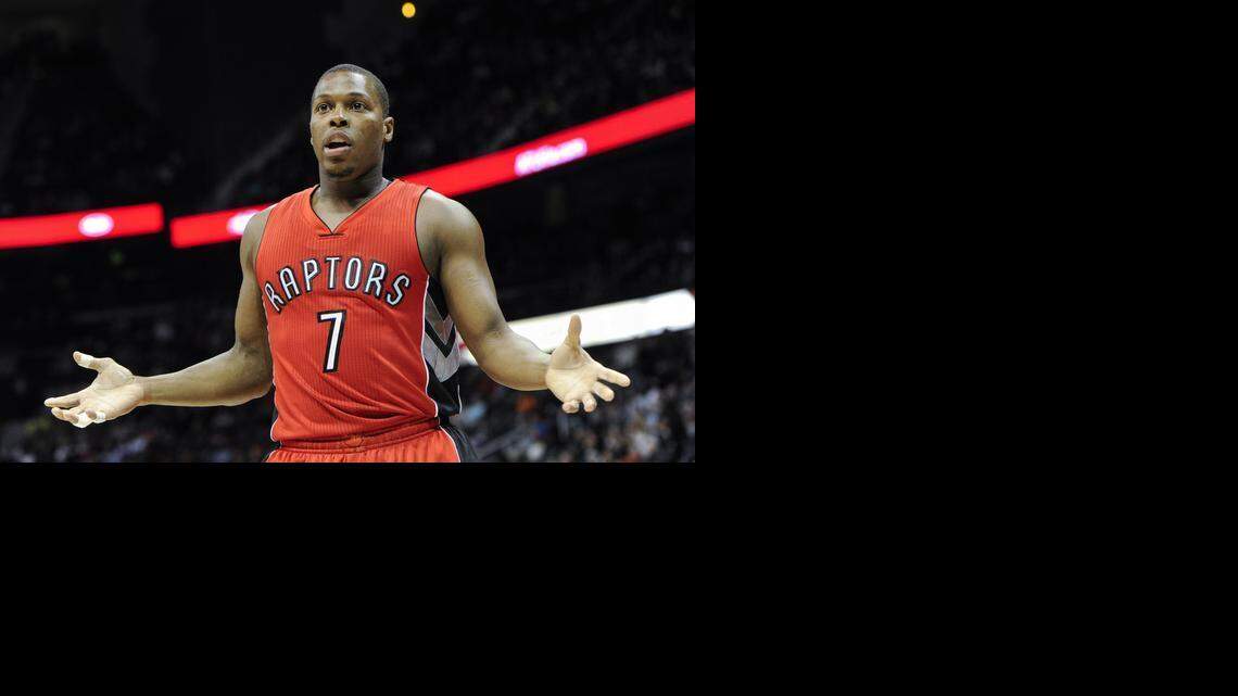 
Raptors point guard Kyle Lowry, who recently played in his first All-Star game, is averaging 18.3 points and 7.2 assists this season.


