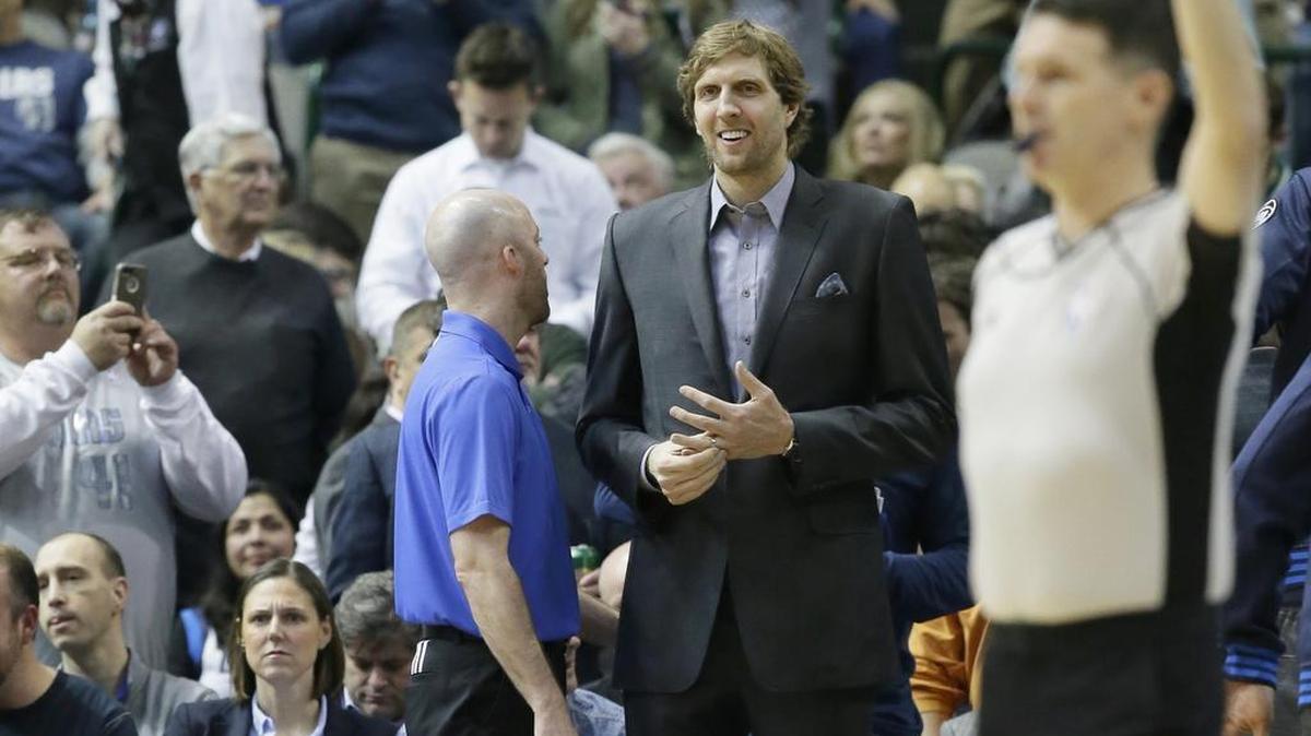 Dirk Nowitzki sat out Sunday night against Phoenix as the Mavericks began a stretch of five games in seven nights.