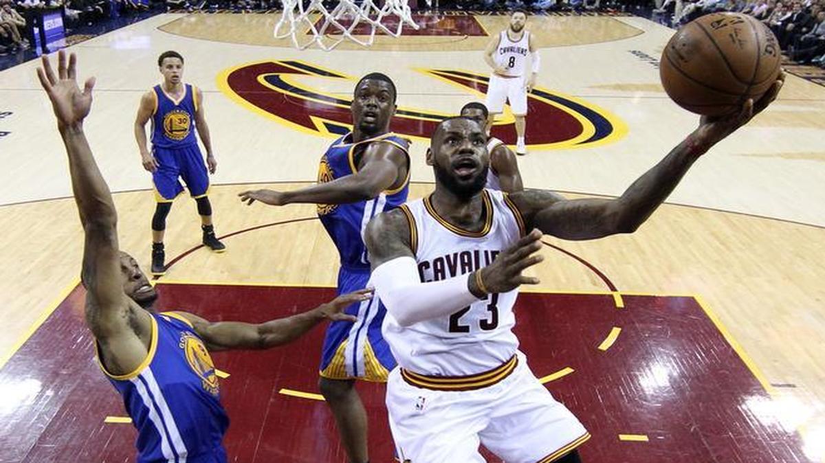 

Cavaliers star LeBron James scored 216 points in six games against the Warriors and had two of the best single-game performances in NBA Finals history.
