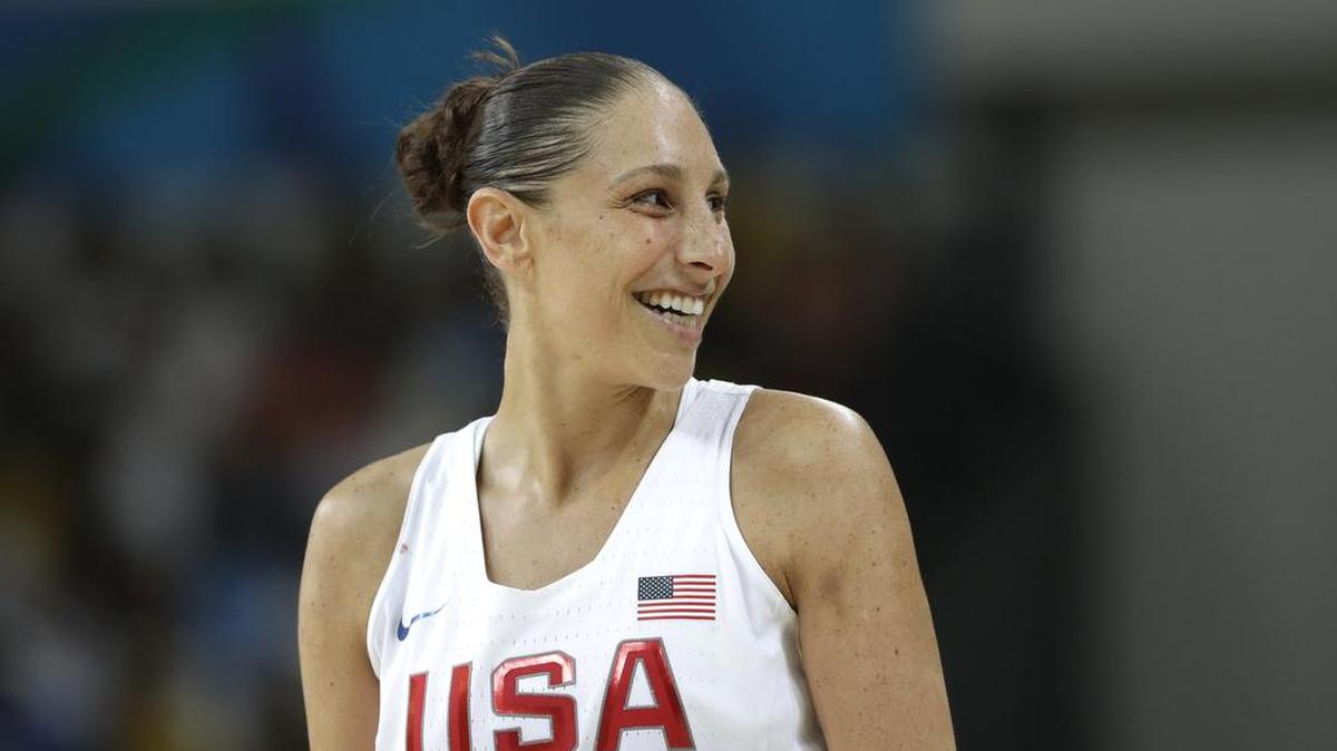 Phoenix Mercury and USA basketball standout Diana Taurasi smiles during the women’s gold medal basketball game against Spain at the 2016 Summer Olympics in Rio de Janeiro, Brazil. Taurasi