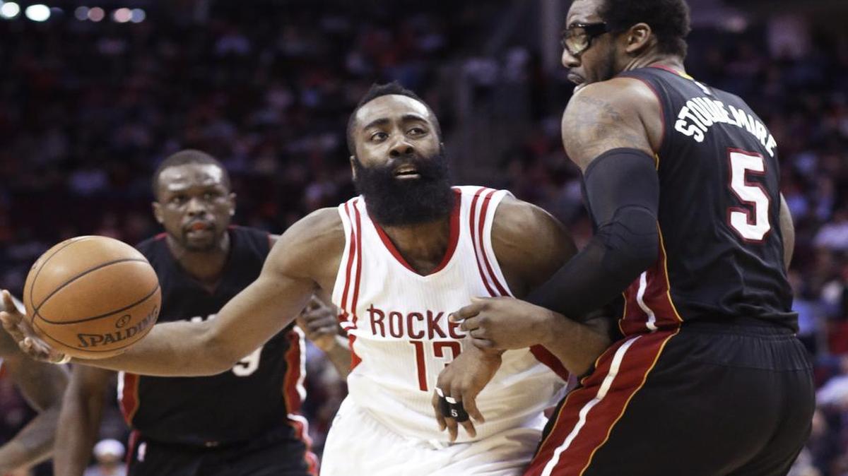 Houston Rockets guard James Harden is accused of being linked to a celebrity robbery.