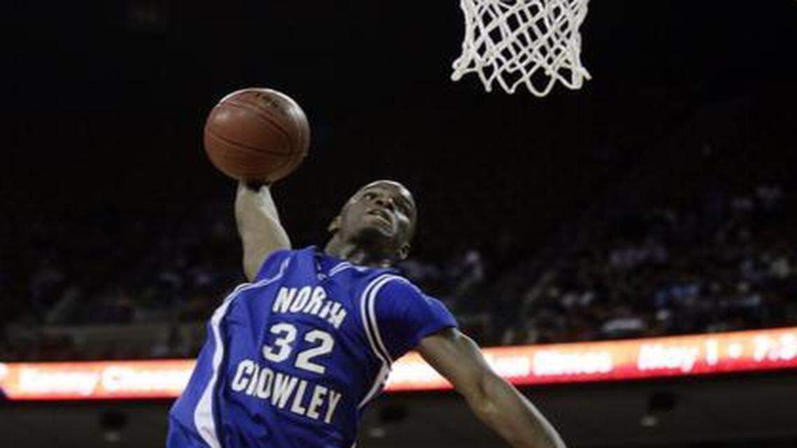 
Willie Warren’s breakaway dunk capped North Crowley’s 2008 state championship.



