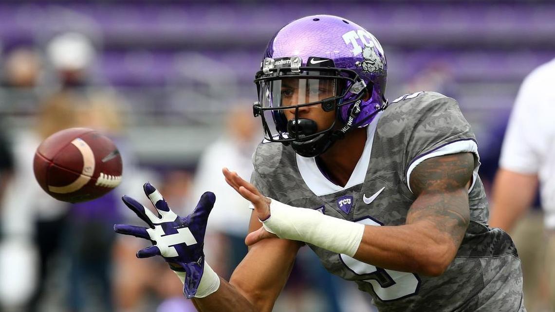 During three years at TCU, receiver Josh Doctson caught 179 passes for 2,784 yards and 29 TDs and had two 1,000-yard receiving seasons.