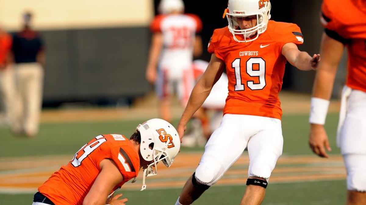 Former Oklahoma State kicker Ben Grogan is at New Orleans Saints rookie minicamp