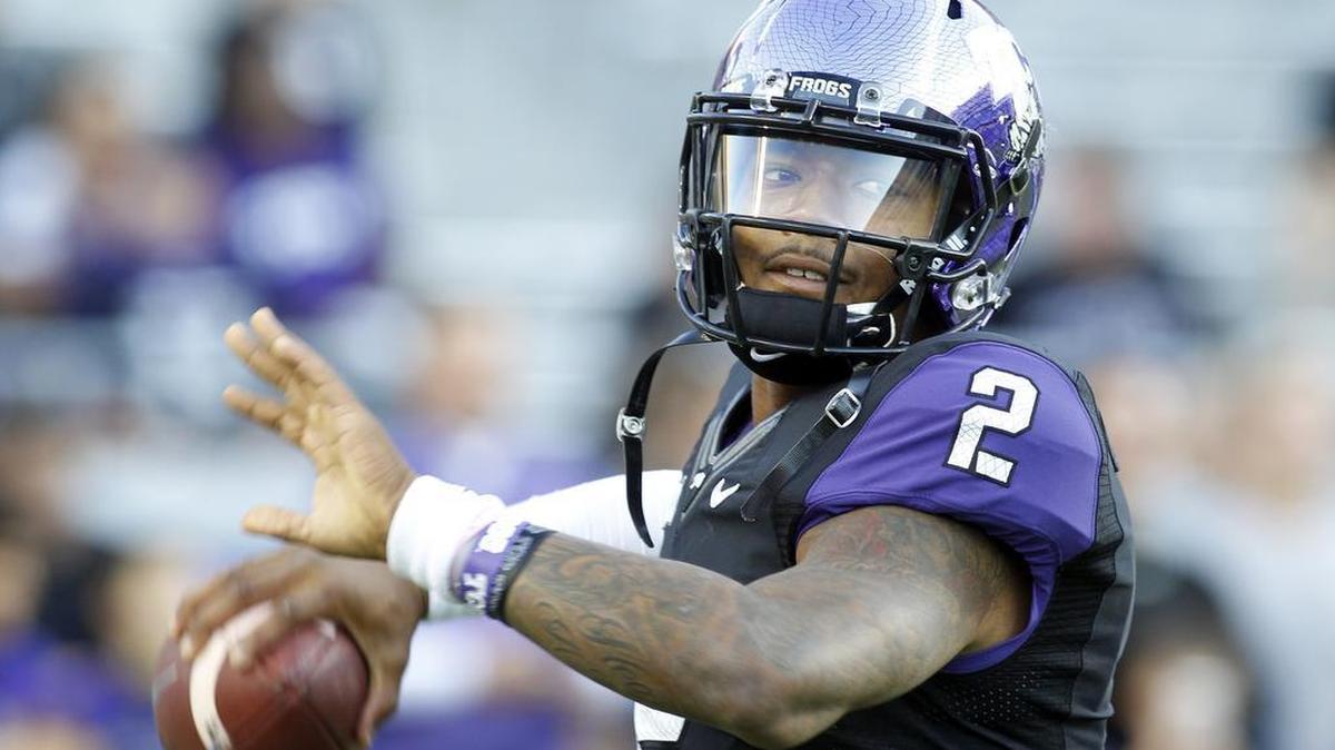 Quarterback Trevone Boykin is one of six former TCU players invited to the NFL Scouting Combine.
