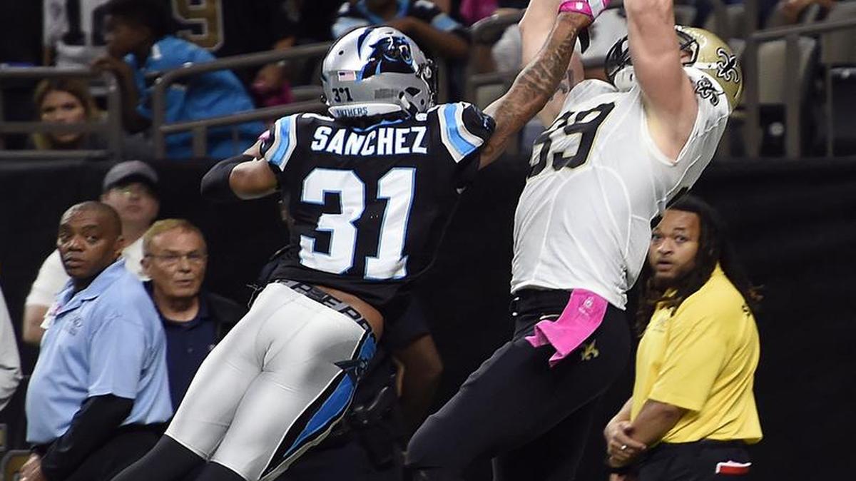 Zack Sanchez played in five games with one start as a rookie with the Carolina Panthers.