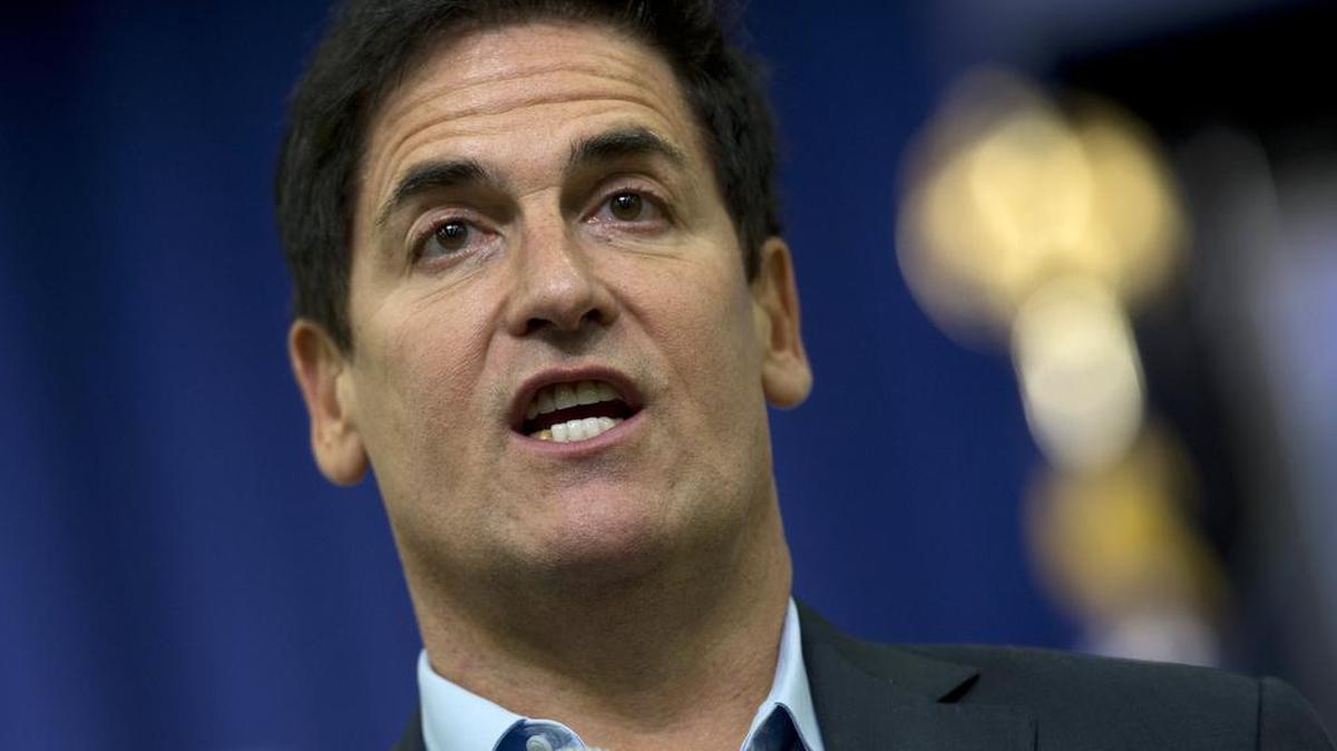Dallas Mavericks owner Mark Cuban believes NFL expansion to Las Vegas should only happen with a “multibillion- dollar fee.”
